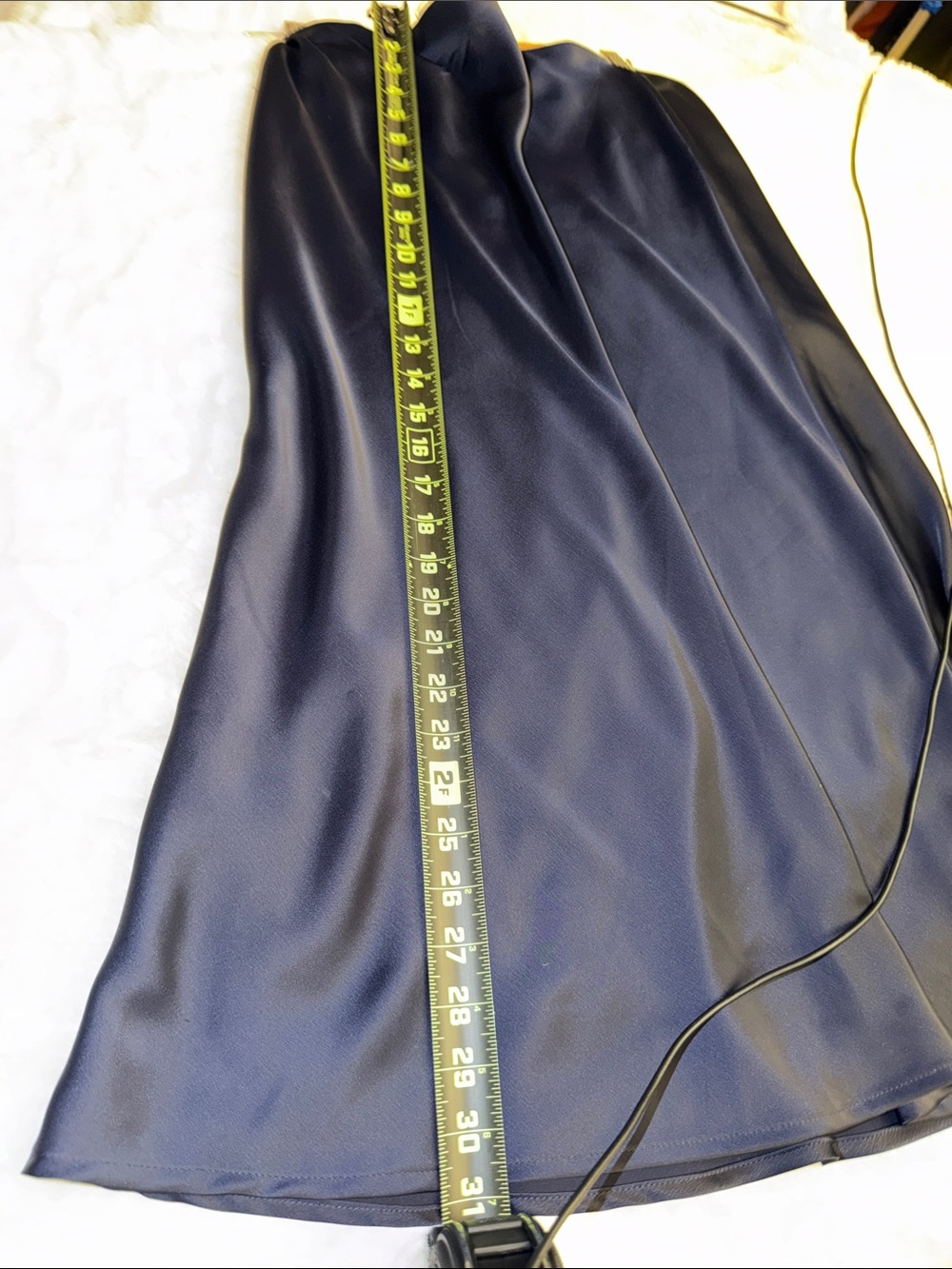 Rachel Zoe Navy Blue A-Line Skirt
